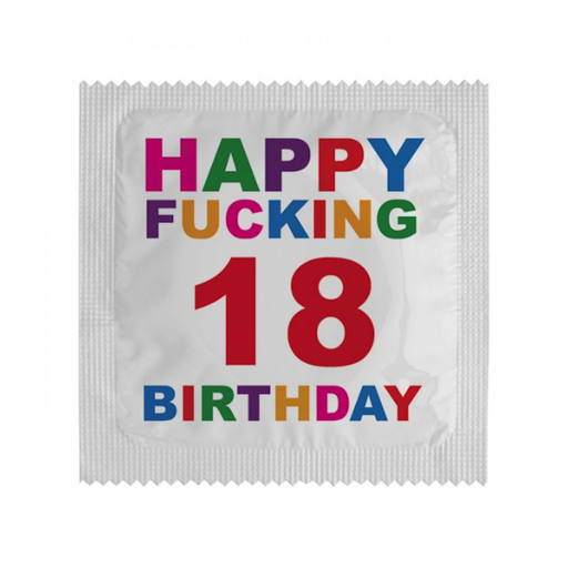Kondom - Happy 18 Fucking Birthday - FestFest - Alt du har brug for til en genial fest! - 1