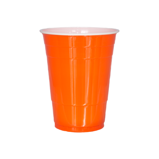 Orange Cups American Party Cups Orange Plastik Krus— FestFest Alt du har brug for til en fest!