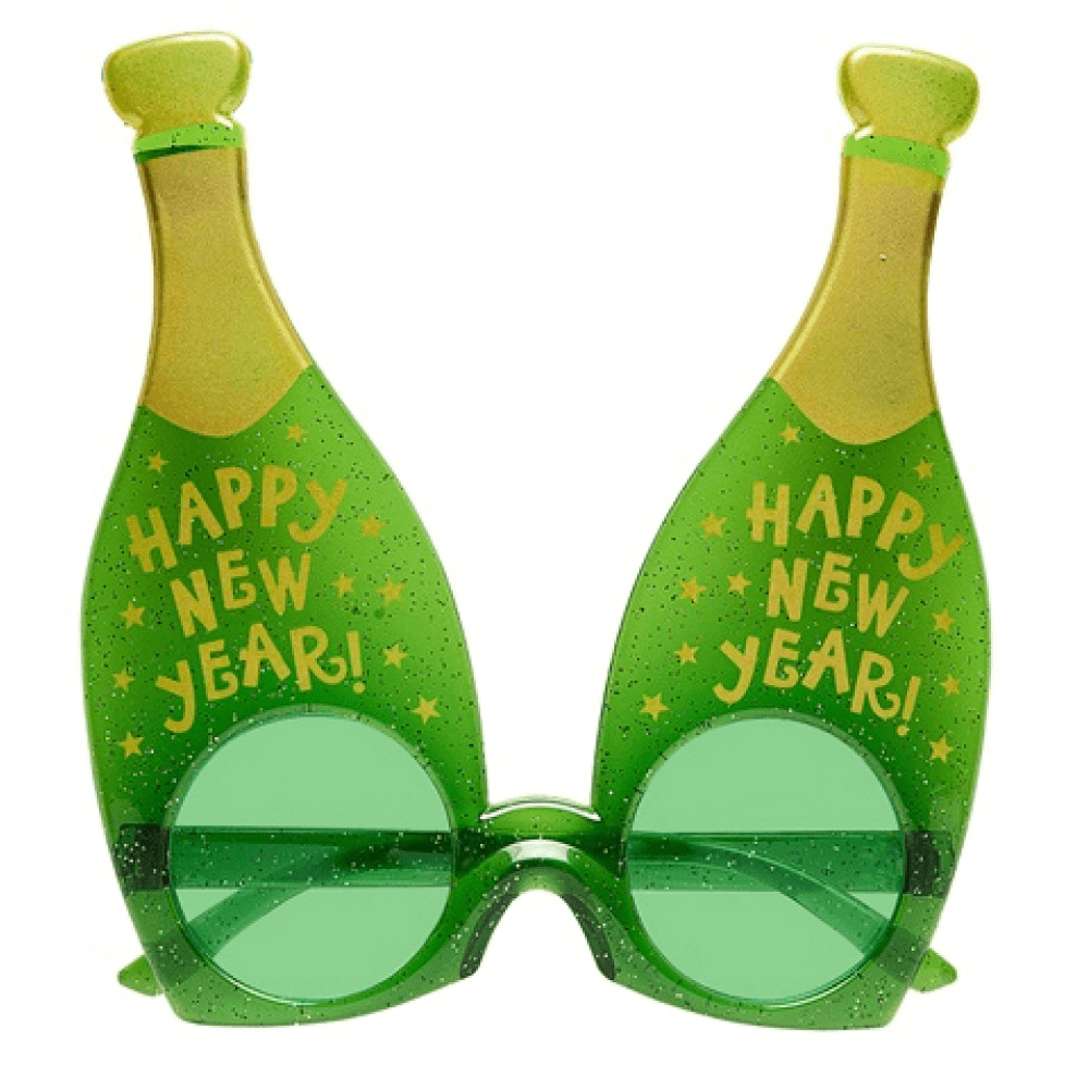 Nytårsbriller Champagne - FestFest - Alt du har brug for til en genial fest! - 1