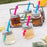 Metalkurv med shotglas,låg og sugerør - FestFest - Alt du har brug for til en genial fest! - 3