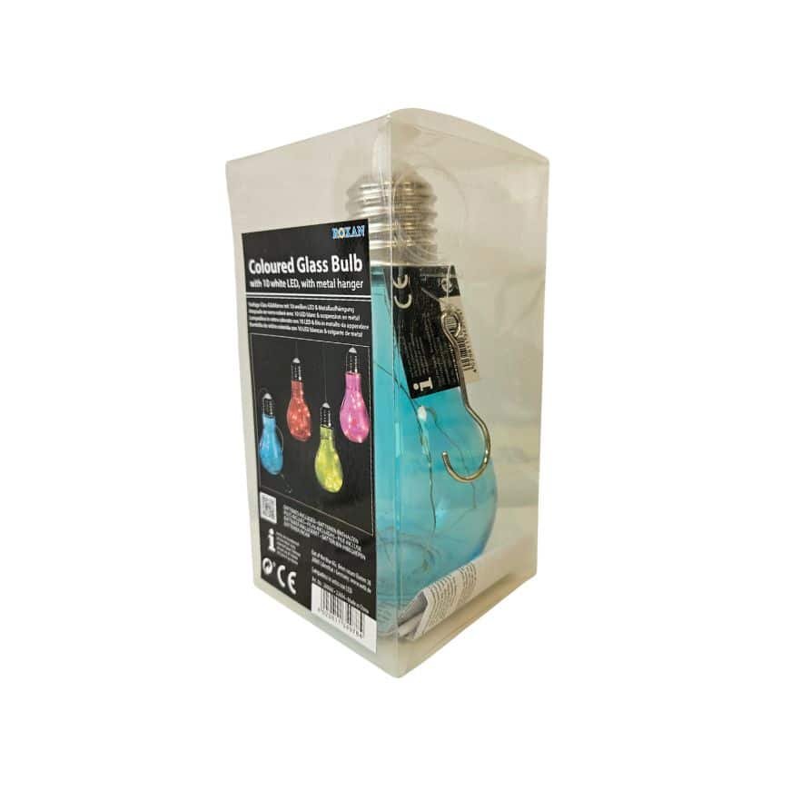 Coloured Glass Bulb Blue