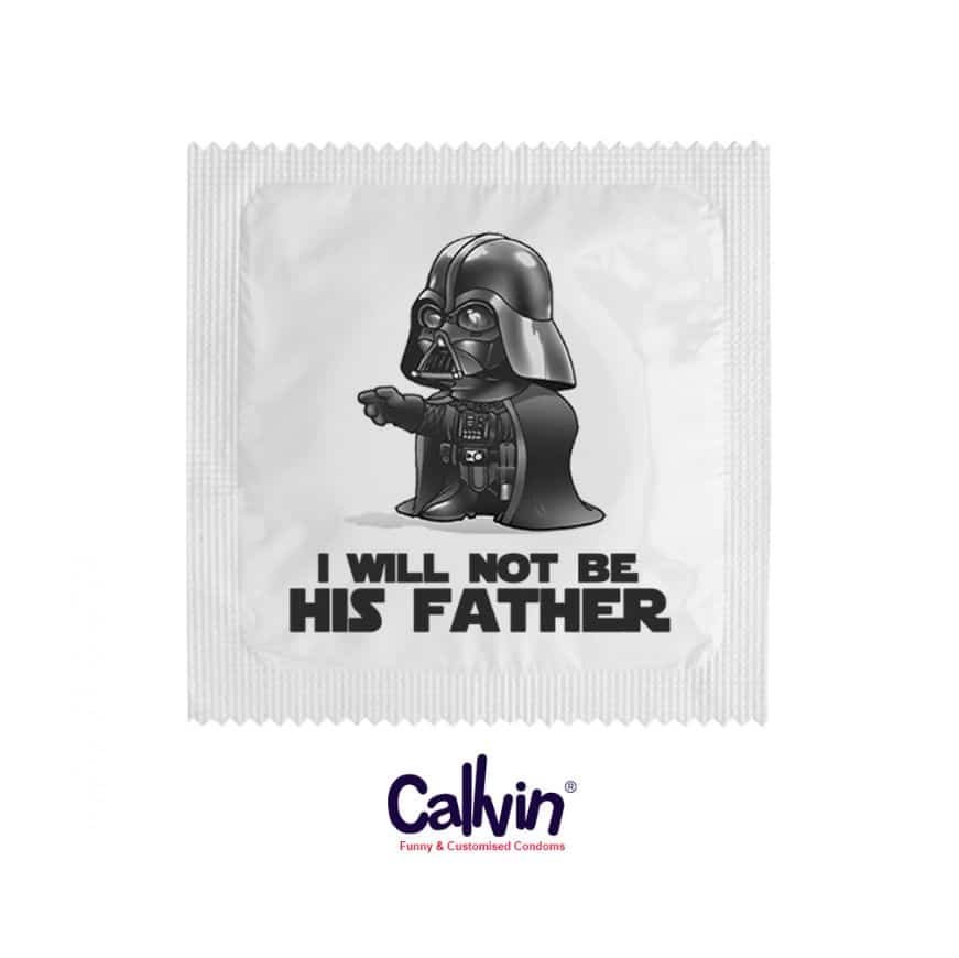 Condom "I Will Not Be The His Father"