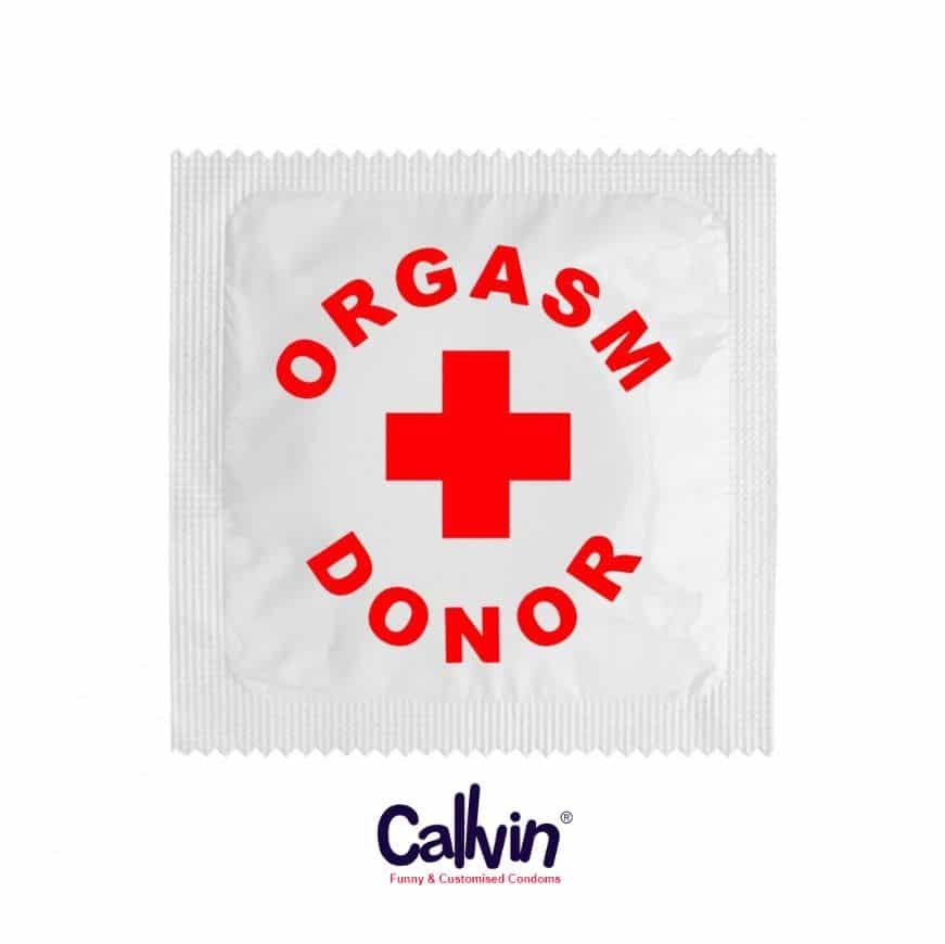 Condom “Orgasm Donor”