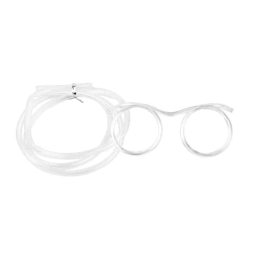 Drinking Straw Glasses "White"