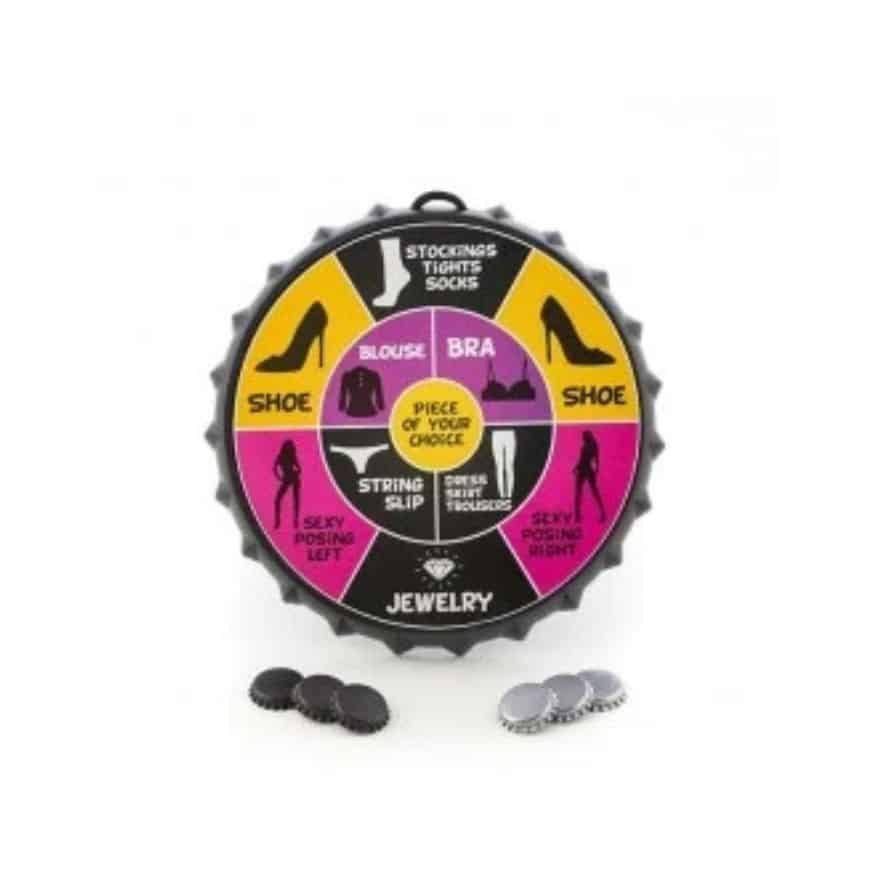 Magnetic Dart Game W. Bottle Caps