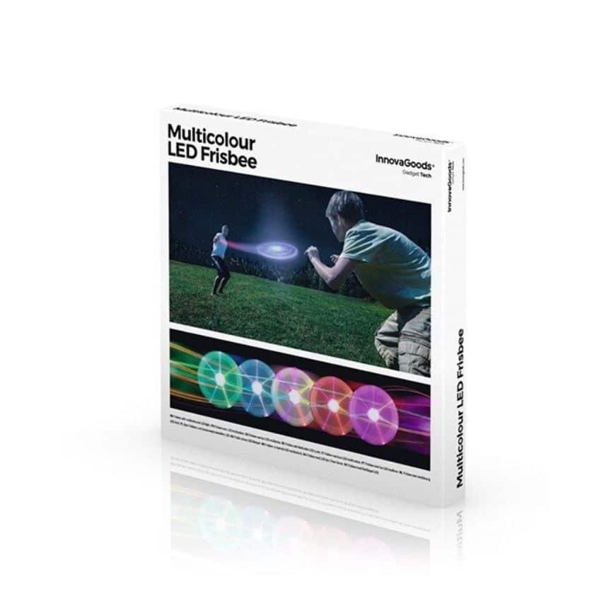 multicolor frisbee