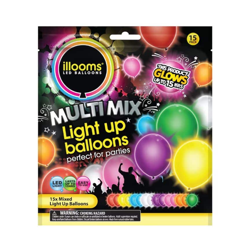 Multimix Light Up Balloons