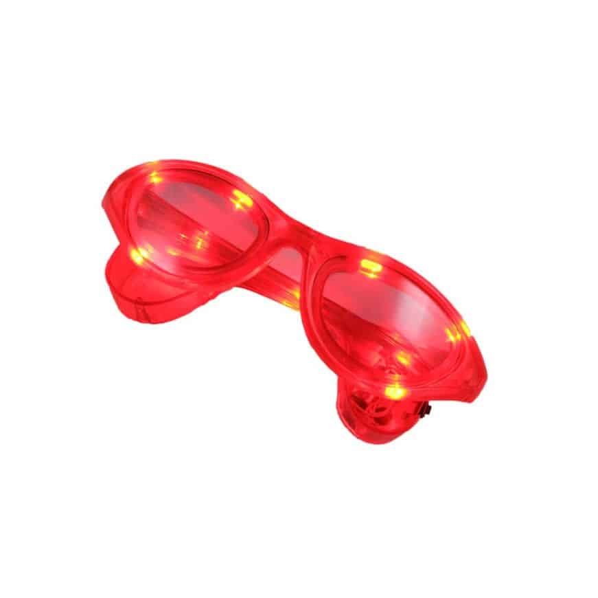 Red LED Glasses