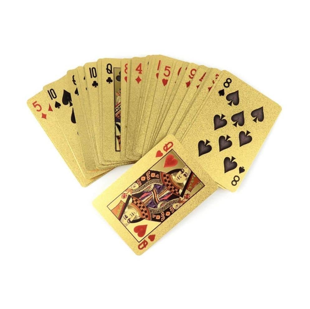 Golden Playing Cards